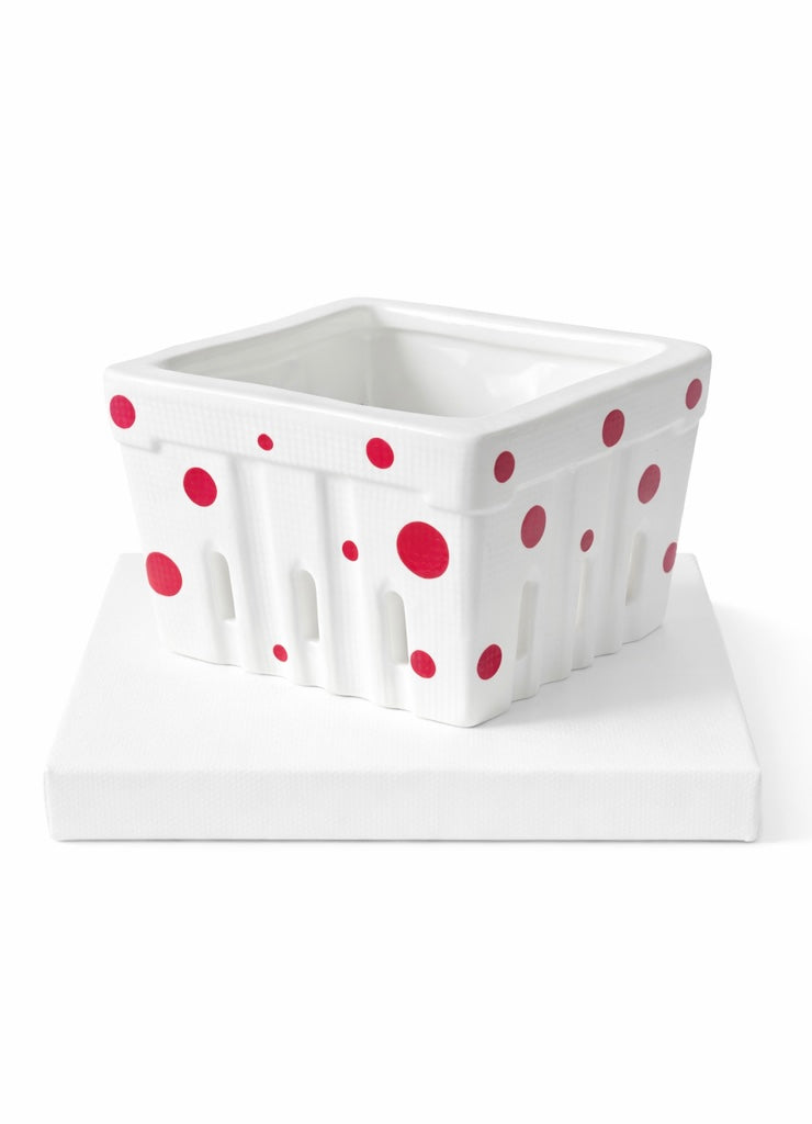 White Berry Baskets