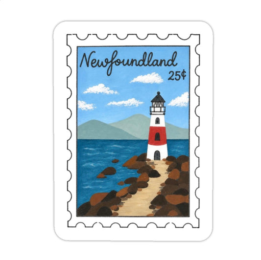 Newfoundland Stamp Sticker