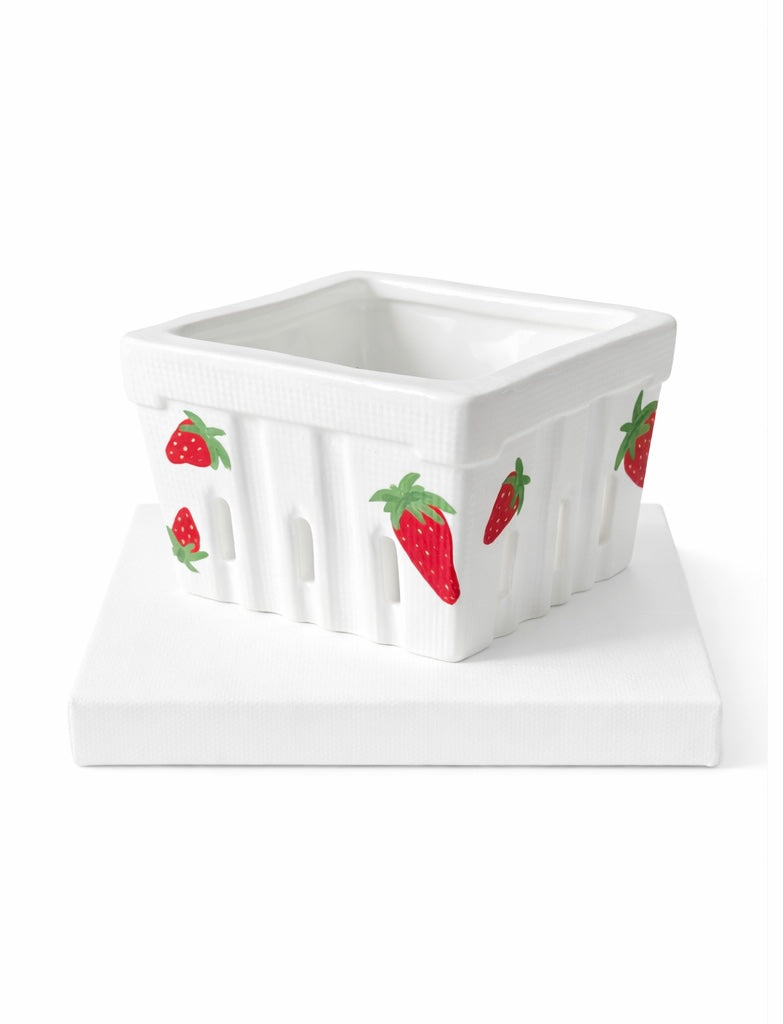 White Berry Baskets