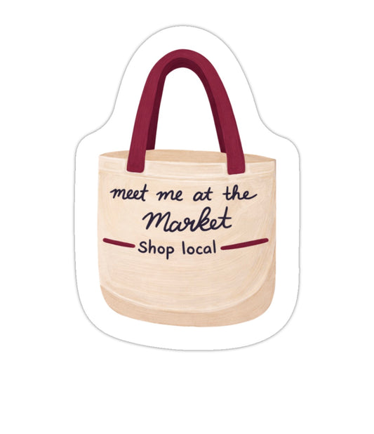 Illustrated Market Sticker Set