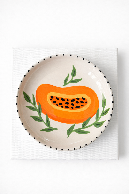 Papaya Trinket Dish