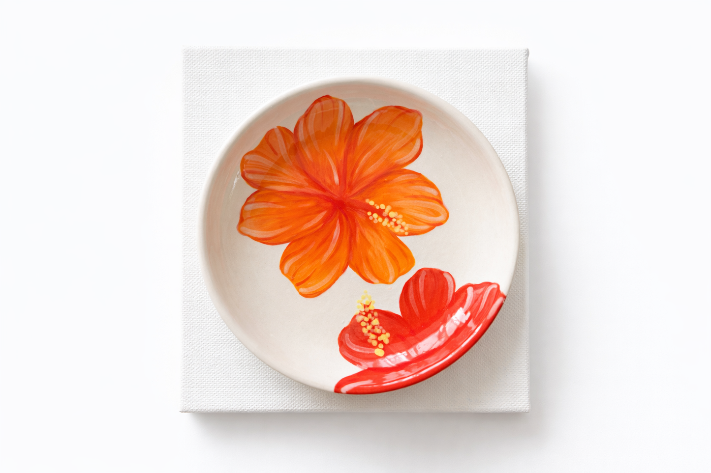 Hibiscus Trinket Dish