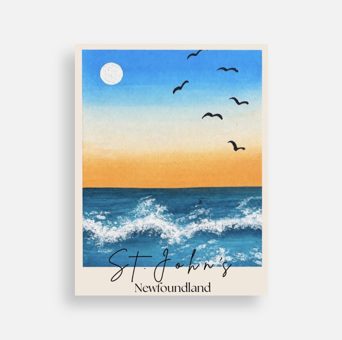 Saltwater Skies Postcard